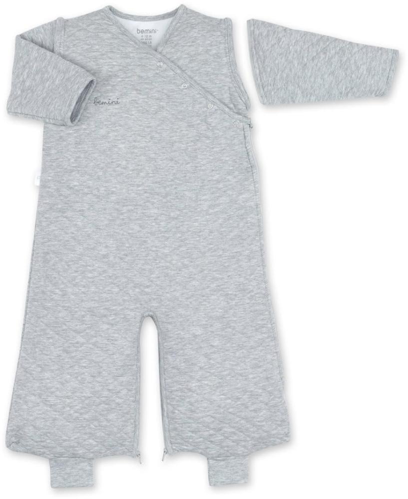 BEMINI Schlafsack 4-12 Monate Pady quilted jersey tog 1. 5 Mix grey Bild 1