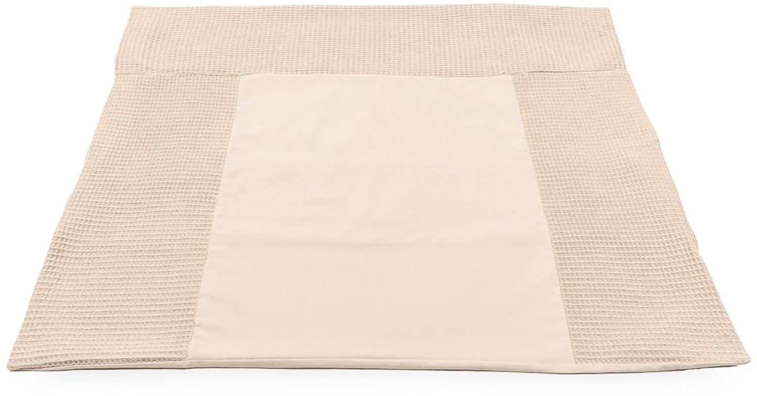 ULLENBOOM ® Wickelauflagenbezug Wickelauflagenbezug Sand/Beige, 75x85 cm, (Made in EU), Bezug mit Hotelverschluss, 100% Baumwolle Bild 1