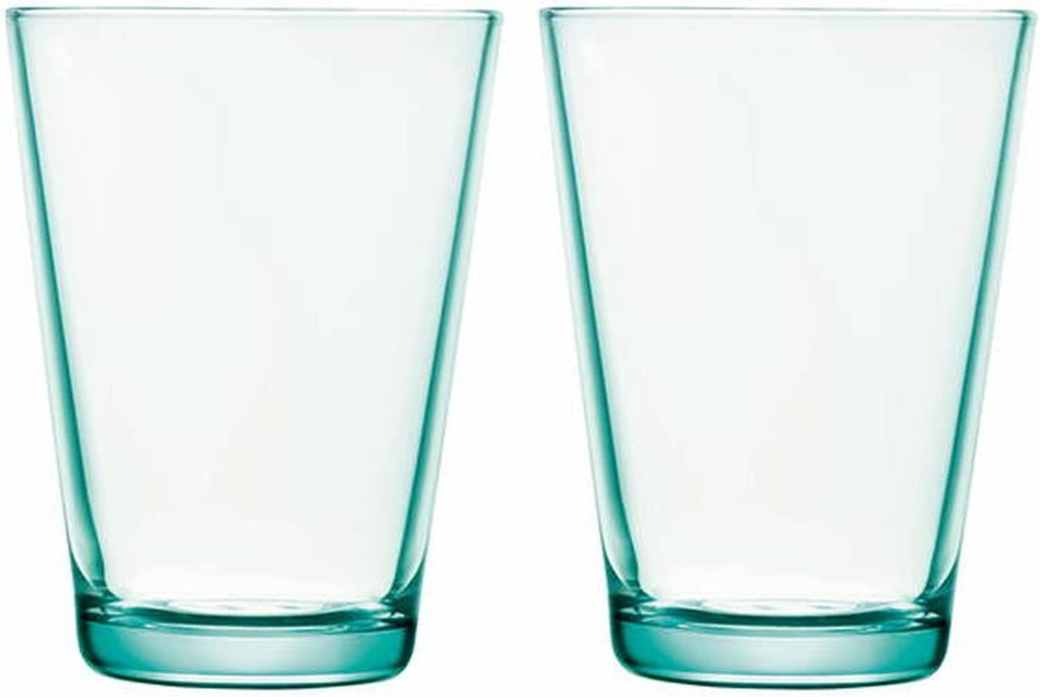 Iittala Glas Kartio Water Green (Groß) (2-teilig) 1008633 Bild 1