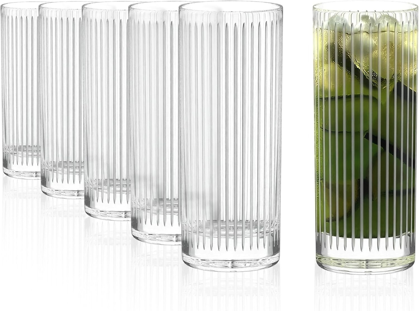 Stölzle Lausitz NEW YORK BAR SOHO Longdrinkglas 405 ml 6er Set - A Bild 1