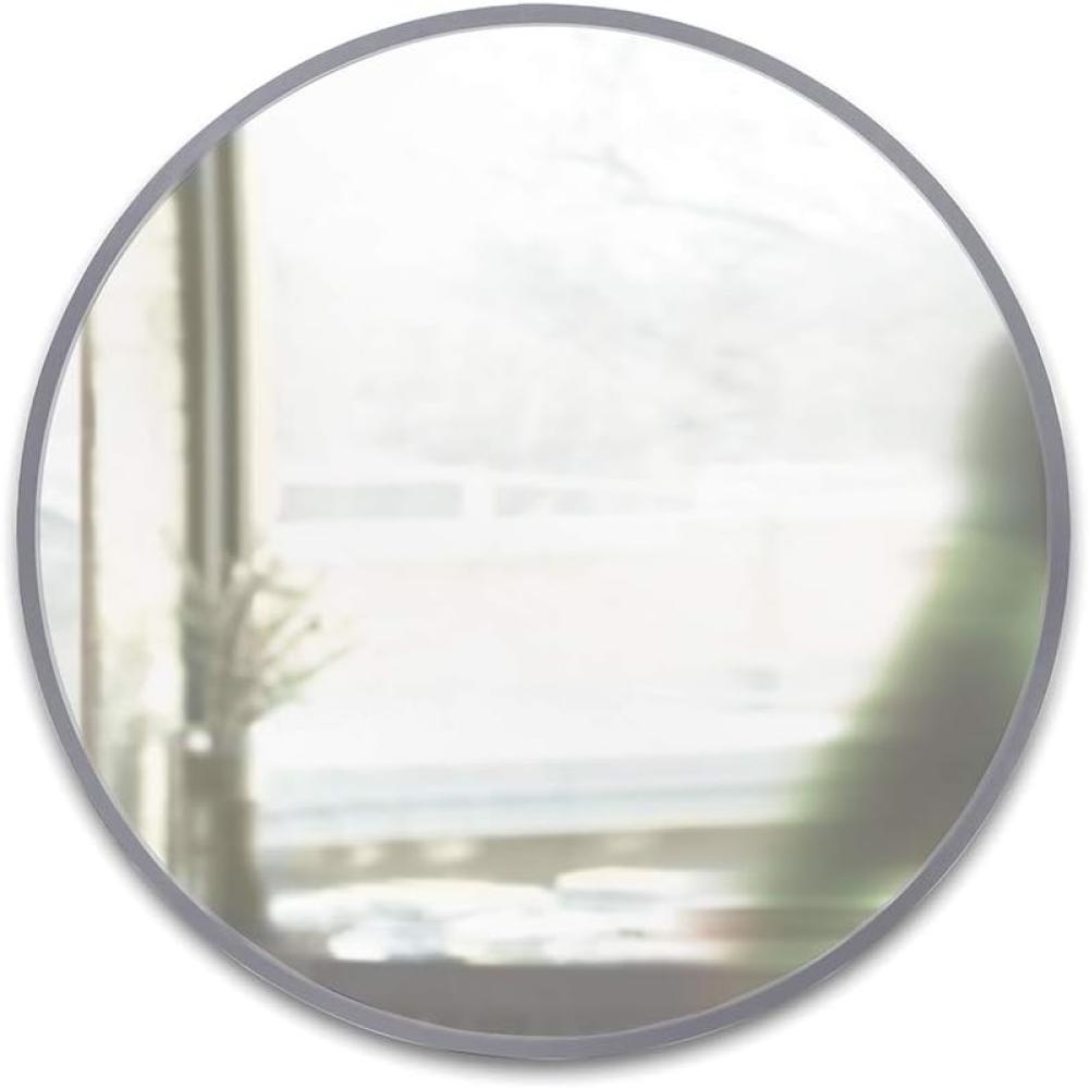 Umbra HUB Wandspiegel, Spiegel, Kosmetikspiegel, Wohnen, Wohnaccessoire, Diele, Flur, Glas, Grau, 358370-918 Bild 1