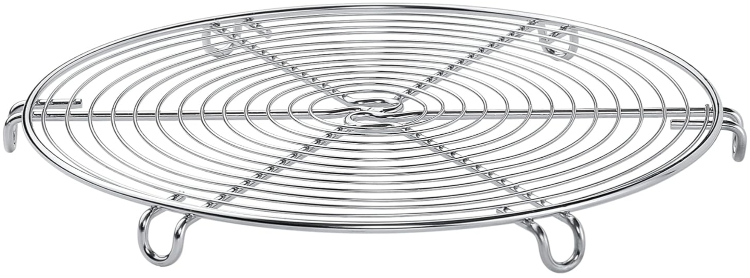 Küchenprofi Kuchengitter rund BAKE Edelstahl 36cm Bild 1