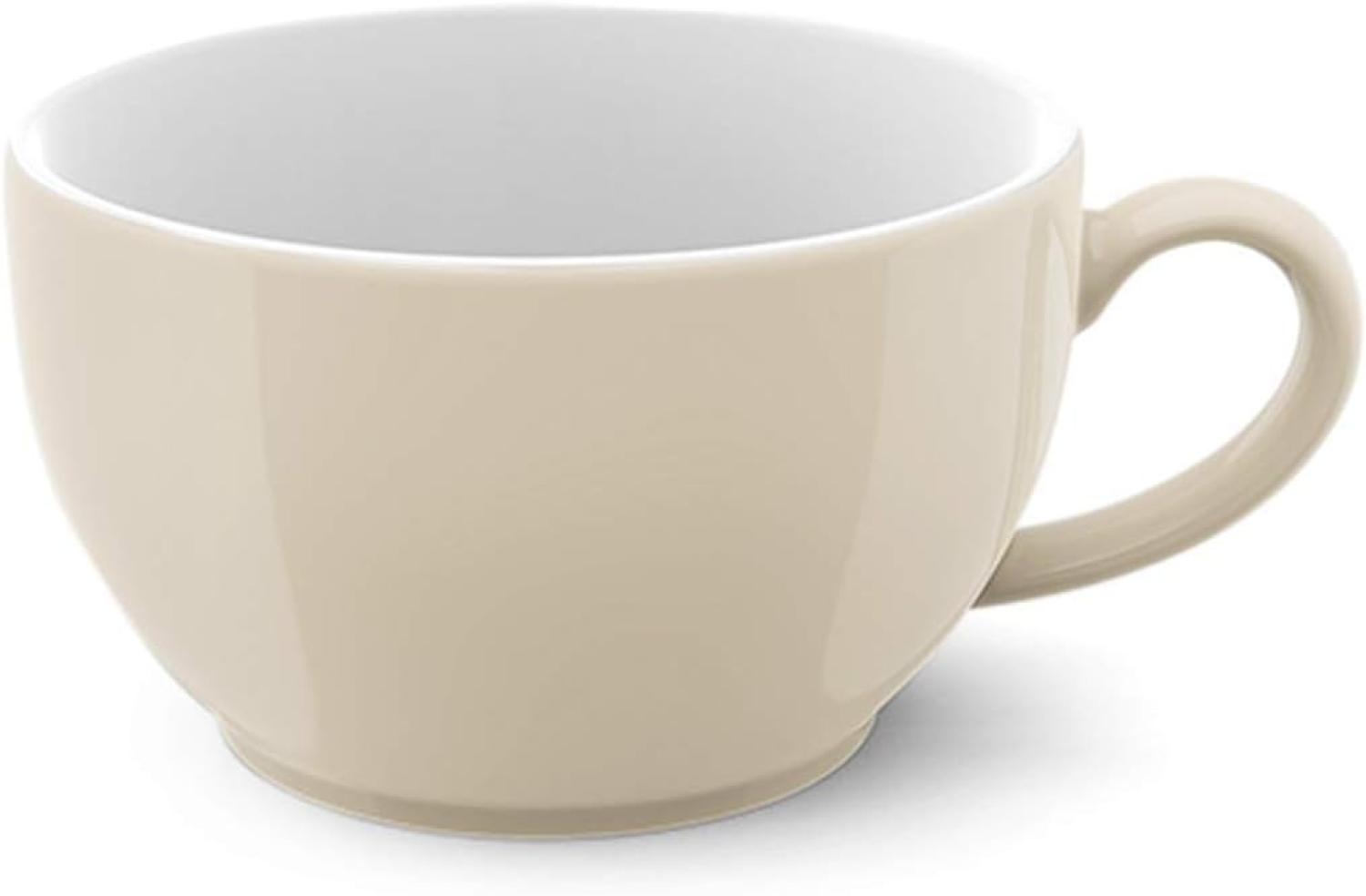 Kaffee-Obertasse 0,25 l Solid Color Sand Dibbern Kaffeetasse - Mikrowelle geeignet, Spülmaschinenfest Bild 1