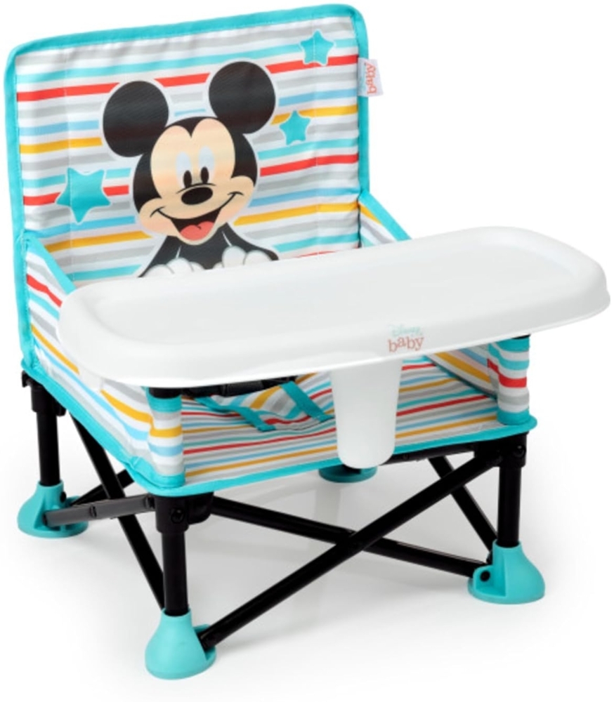 Bright Starts Tischsitz MICKEY MOUSE Pop ‘N Sit™ Portable Booster Seat Bild 1