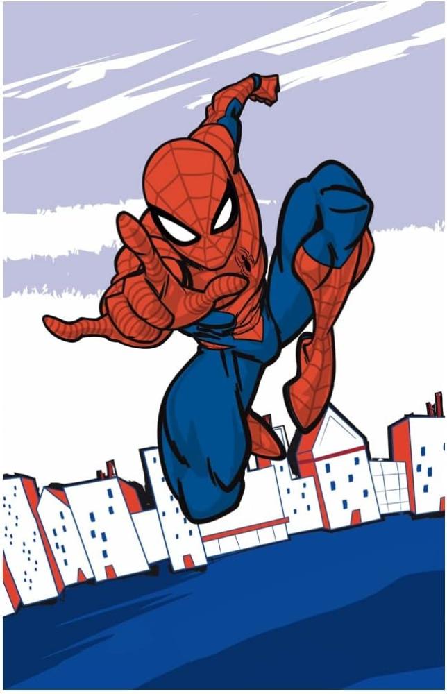 Carbotex Spiderman Kinderhandtuch Kindergartenhandtuch 30x50 cm Bild 1