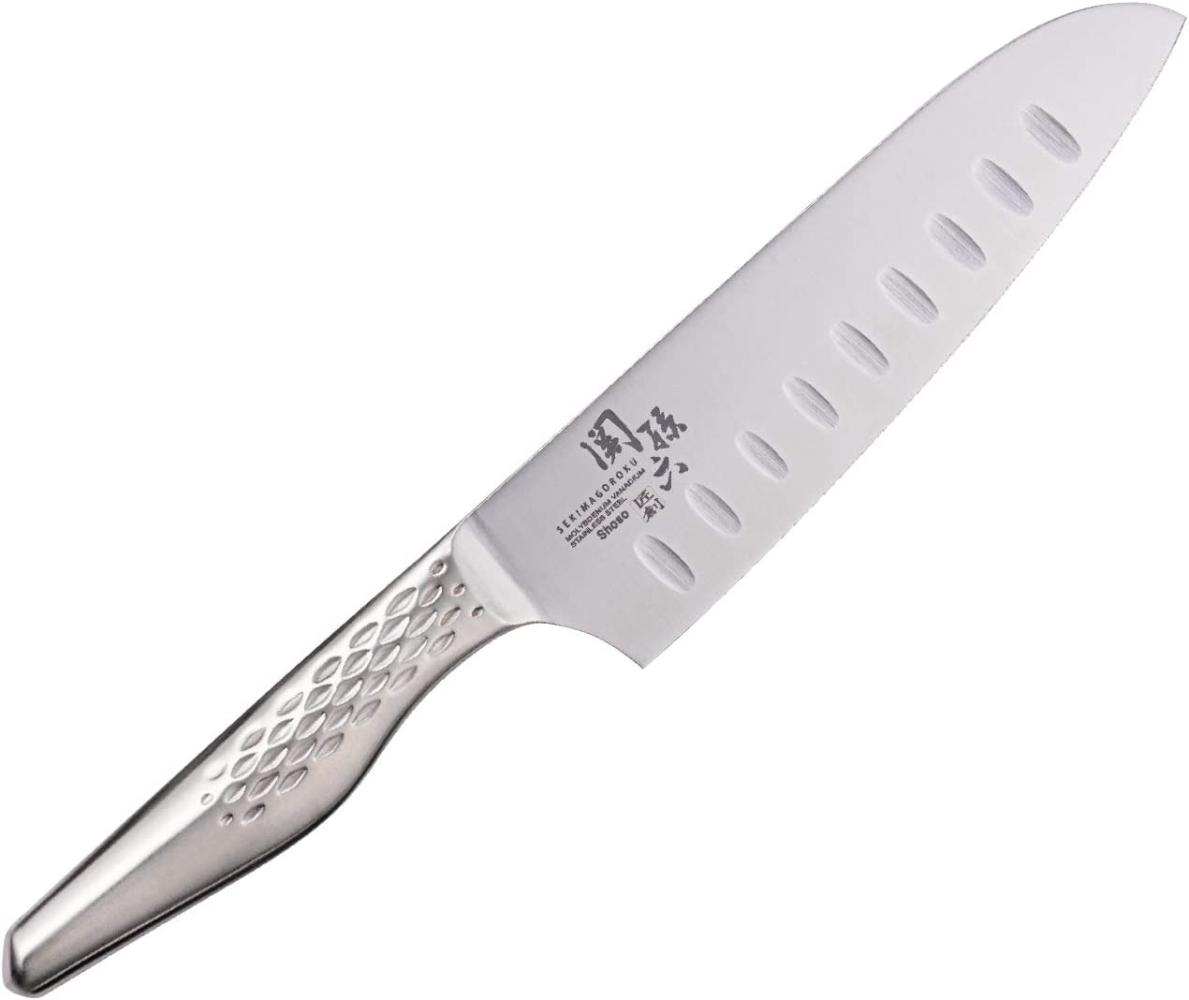 KAI Seki Magoroku Shoso Santoku Messer Kullenschliff 16,5 cm AB-5157 Bild 1