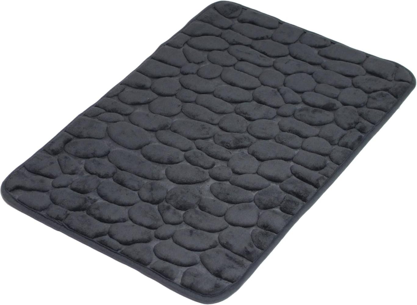 Badvorleger Stone Badezimmer Matte Badmatte Duschmatte Fußmatte Badteppich Bild 1