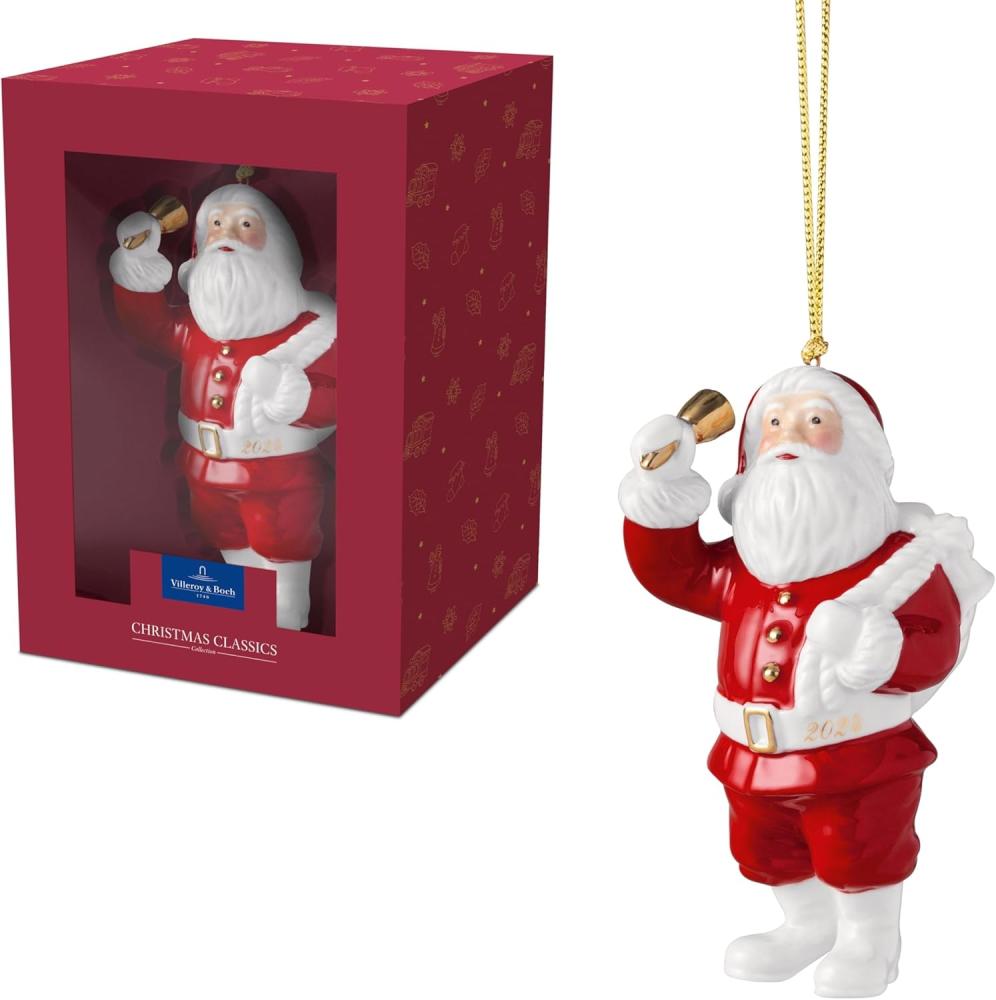 Villeroy & Boch Christmas Classics Ornament Santa 10,4cm Bild 1