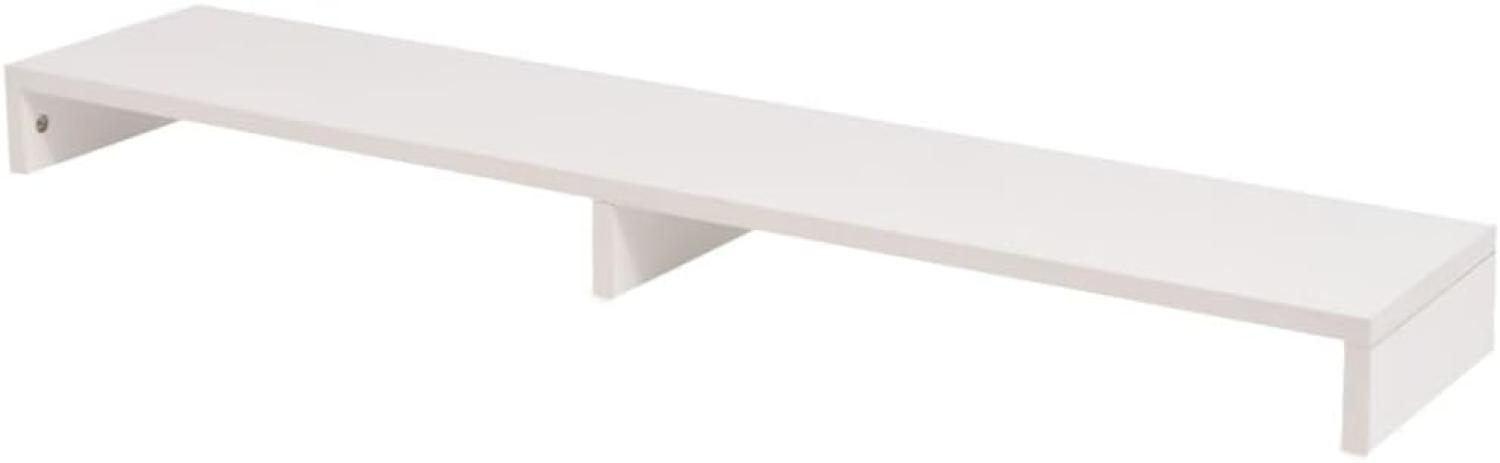 TV-Schrank Holzwerkstoff 118 x 23,5 x 9 cm Weiß Bild 1