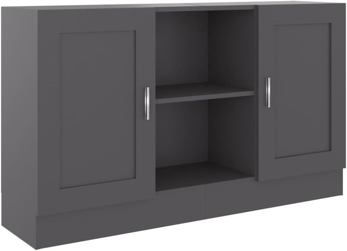 vidaXL Sideboard Grau 120 x 30,5 x 70 cm Spanplatte Bild 1