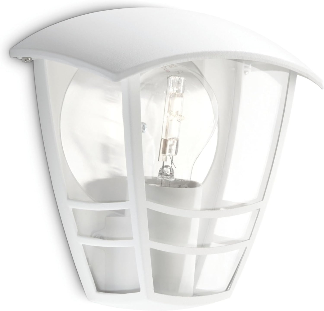 Philips Creek wall lantern white 1x60W 230V Bild 1