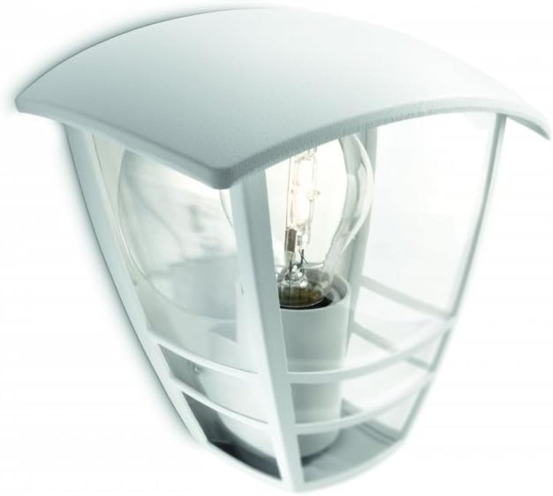 Philips Creek wall lantern white 1x60W 230V Bild 1