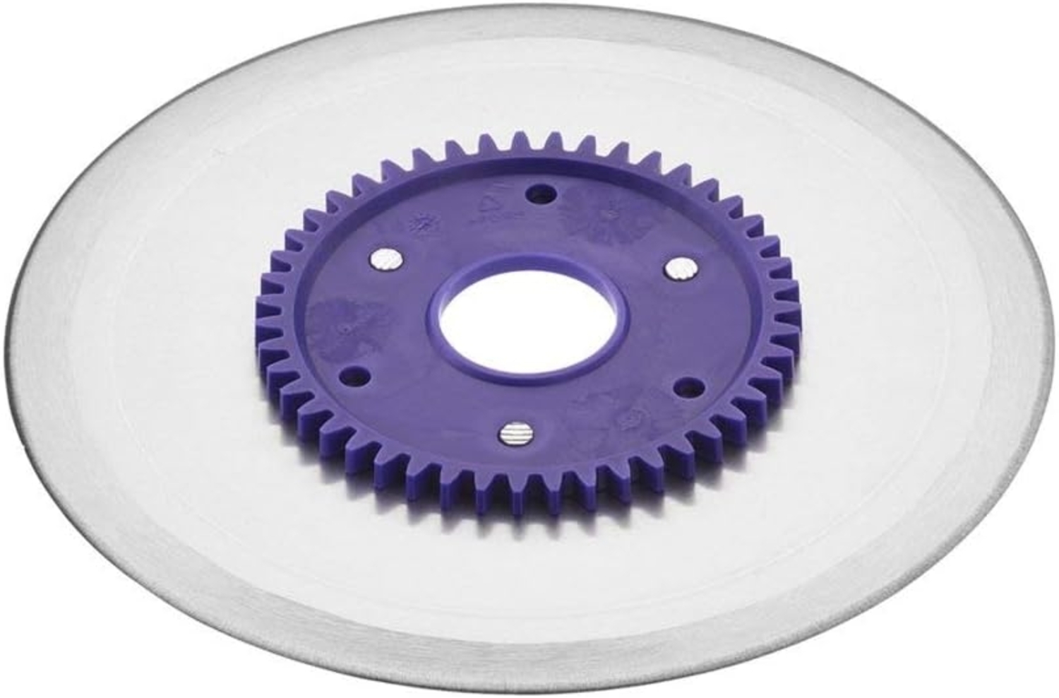 ritter Ersatzmesser 517.132 glatt Schinken-/Aufschnittmesser mit lila Zahnrad passend zu Ritter E16, E18, E21, fondo1, pino2 Bild 1