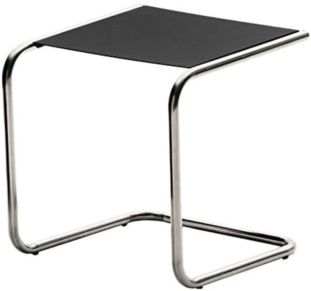 Beistelltisch Club aus Aluminium, Schwarz Bild 1