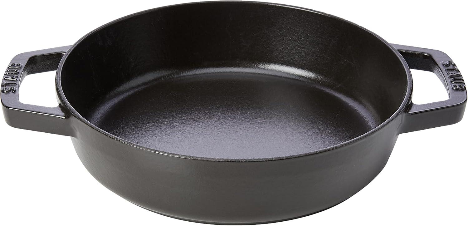 Staub Staub Gusseisen-Bratpfanne mit zwei Griffen 20 cm, schwarz 405116590 Bild 1