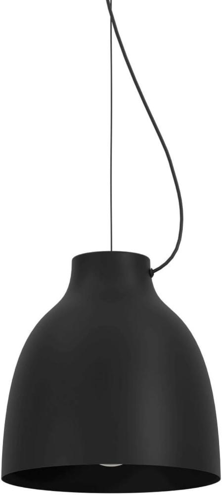 Eglo 900158 Hängeleuchte CAMASCA E27 schwarz 1X40W H:110cm Ø28cm dimmbar höhenverstellbar Bild 1