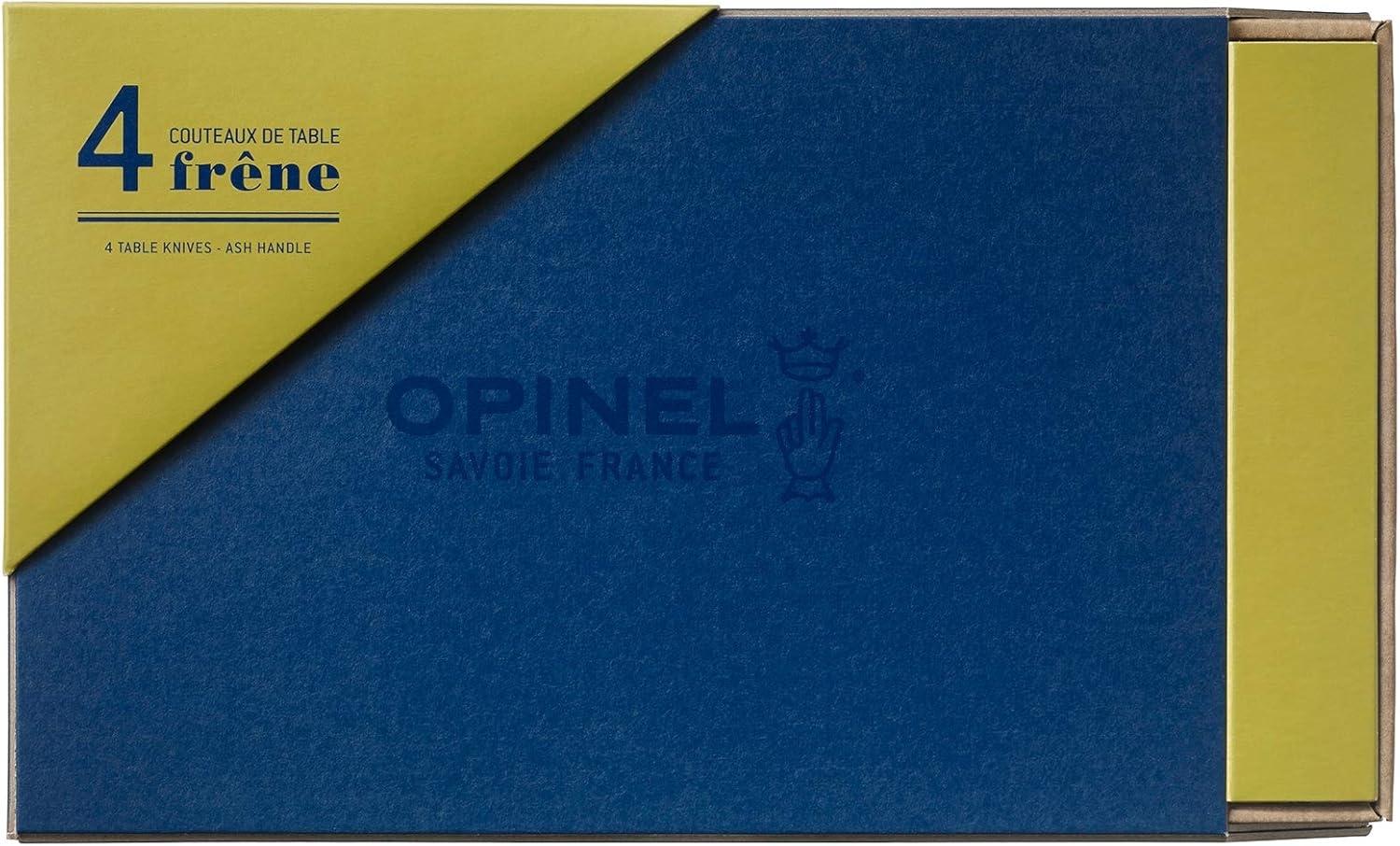 Opinel Tafelmesser Steakmesser, 4er Set, Esche,, 22. 5 x 2 x 1 cm, 254346 Bild 1