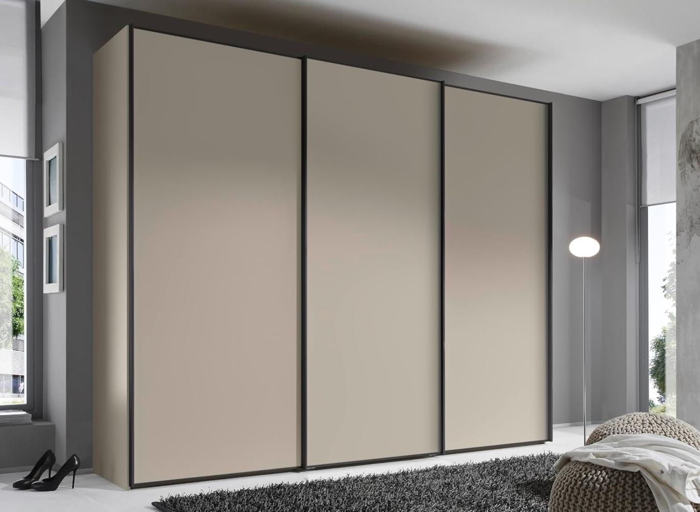 Staud Schwebetürenschrank, Holzwerkstoff, Sand, 240cm / 298cm / 68 cm (H/B/T) Bild 1