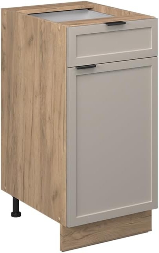 Vicco Küchenunterschrank GrauBeige 40 cm ohne Arbeitsplatte, Fame-Line Bild 1