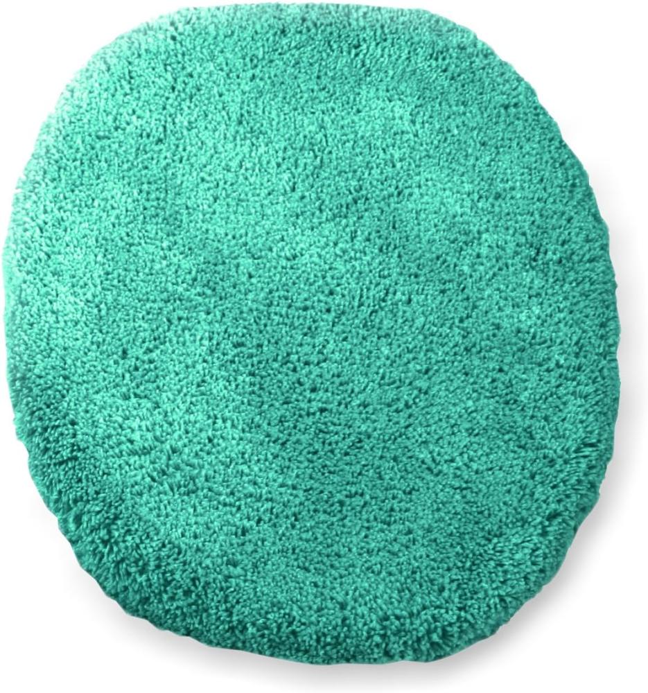 Kinzler J-10000/26 smaragd, Mikrofaser, 47x50 cm WC Deckelbezug Bild 1