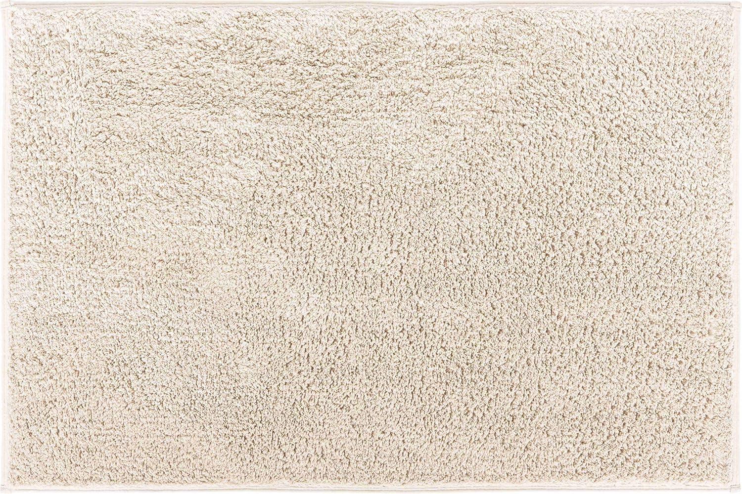 GRUND MARLA Badematte 80 x 140 cm Beige Bild 1