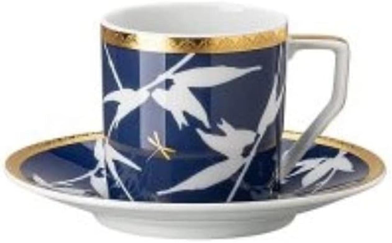 Espresso-/Mokkatasse 2-tlg. Rosenthal Heritage Turandot blue Rosenthal Espressotasse, Spülmaschinenfest Bild 1