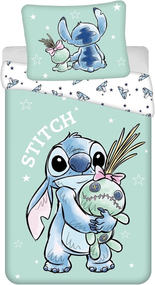 Disney Lilo & Stitch Bettwäsche Buddies Design 140x200 cm 70x90 cm Baumwolle Bild 1