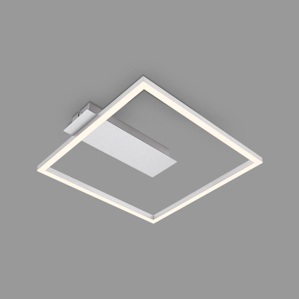 BRILONER - LED Deckenlampe Frame, LED Deckenleuchte mit warmweißer Lichtfarbe, 12W Lampe, Wohnzimmerlampe, Schlafzimmerlampe, 320x300x50 mm (LxBxH) Bild 1