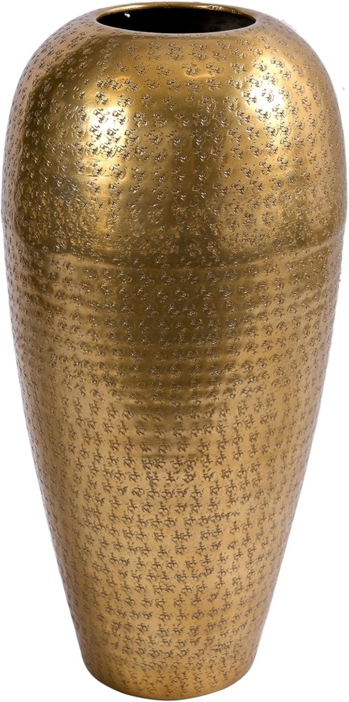 riess-ambiente Bodenvase ORIENTAL 50cm gold (Einzelartikel, 1 St), Deko · Blumen · Hammerschlag Design · Metall Bild 1