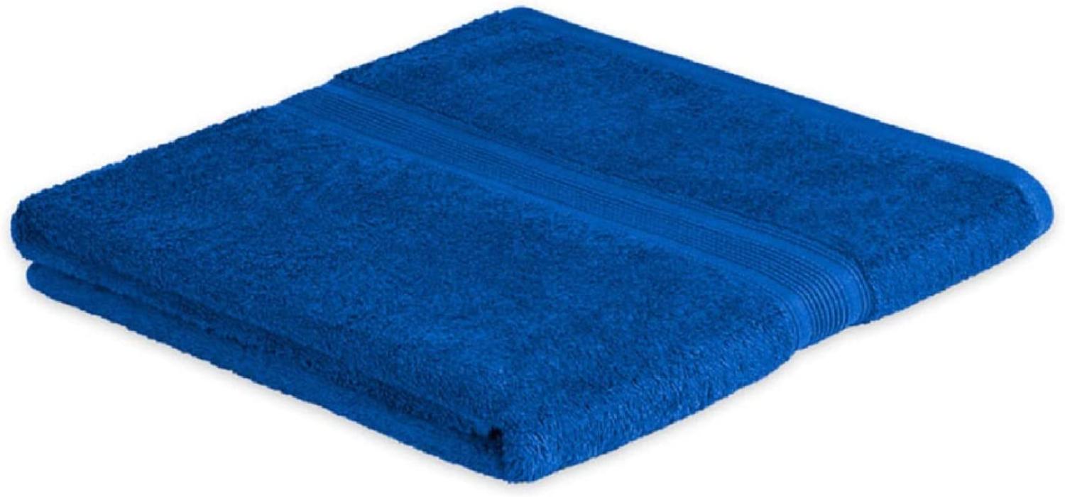 Badetuch Frottier 500 g/m² 100 x 150 cm Royalblau Bild 1