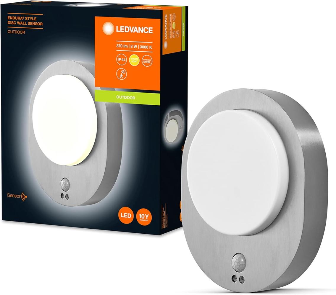 LEDVANCE ENDURA STYLE DISC Wall Sensor 8W Bild 1