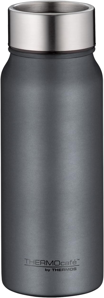 THERMOcafé by THERMOS TC DRINKING MUG grey mat 0,50l, Thermobecher Edelstahl, Isolierbecher, Kaffeebecher to go, auslaufsicher, 9 Stunden heiß 18 Stunden kalt, spülmaschinenfest, BPA-frei Bild 1