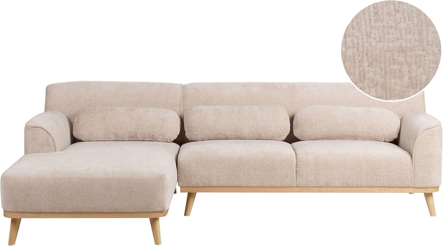 Ecksofa SIMOS Beige Bild 1