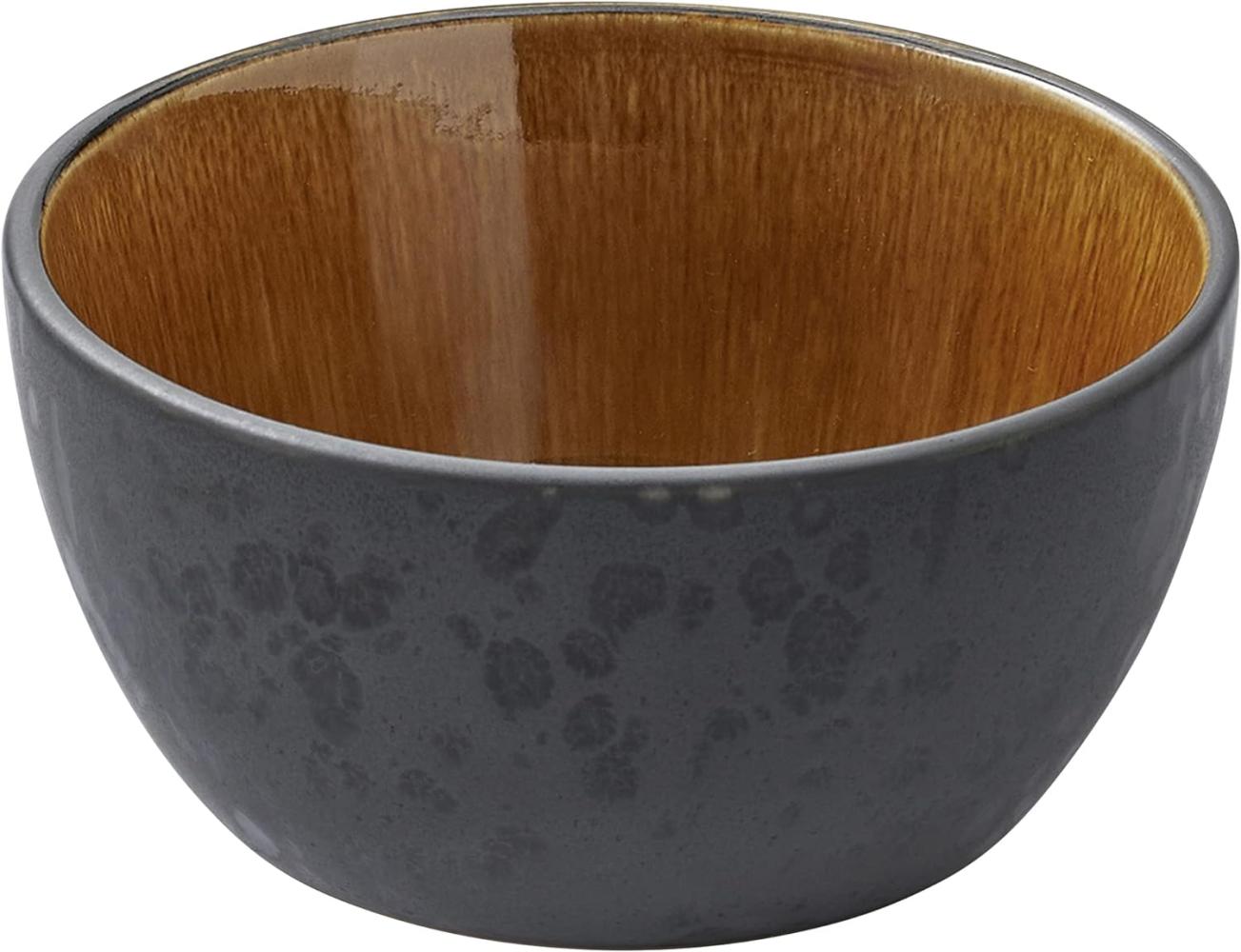 Bitz Bowl matt black / shiny amber 10 cm Bild 1