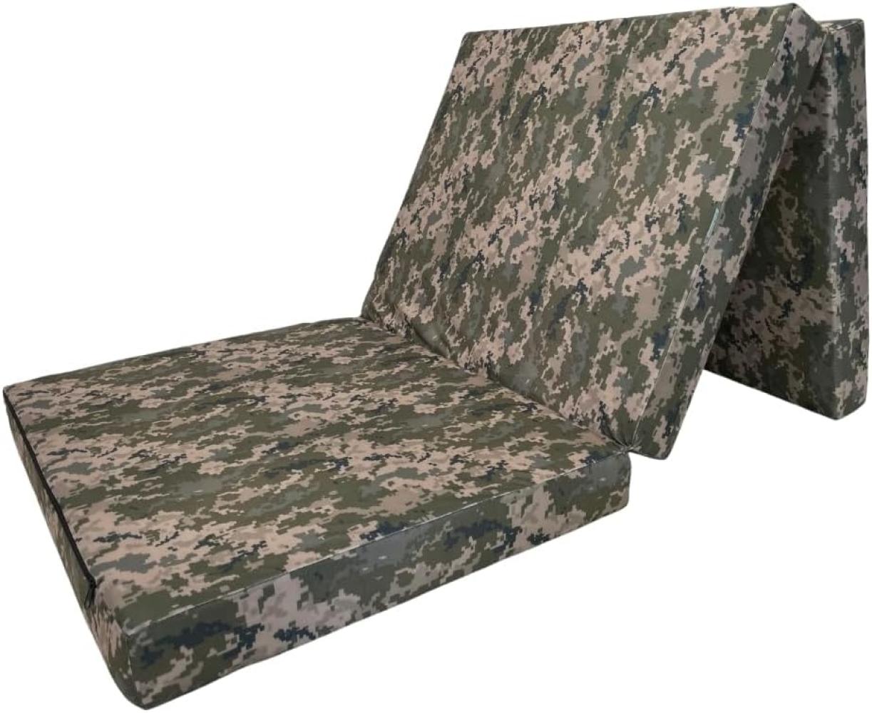 Klappmatratze Klappmatratze Gästematratze "CAMO" M - 180x65x7cm, FORTISLINE Bild 1