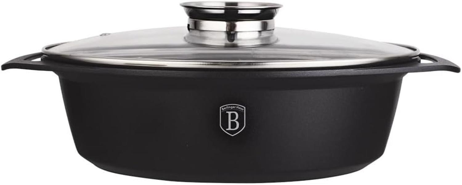 Berlinger Haus Strong mold Collection Bräter mit Glasdeckel und Aromaknopf, 3. 8L Bild 1