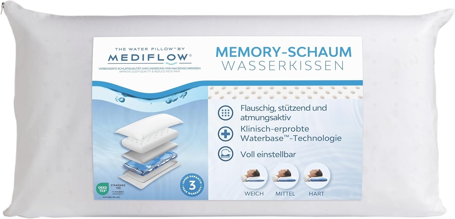 Mediflow 5004 Original Wasserkissen mit Viscoschaum Bild 1