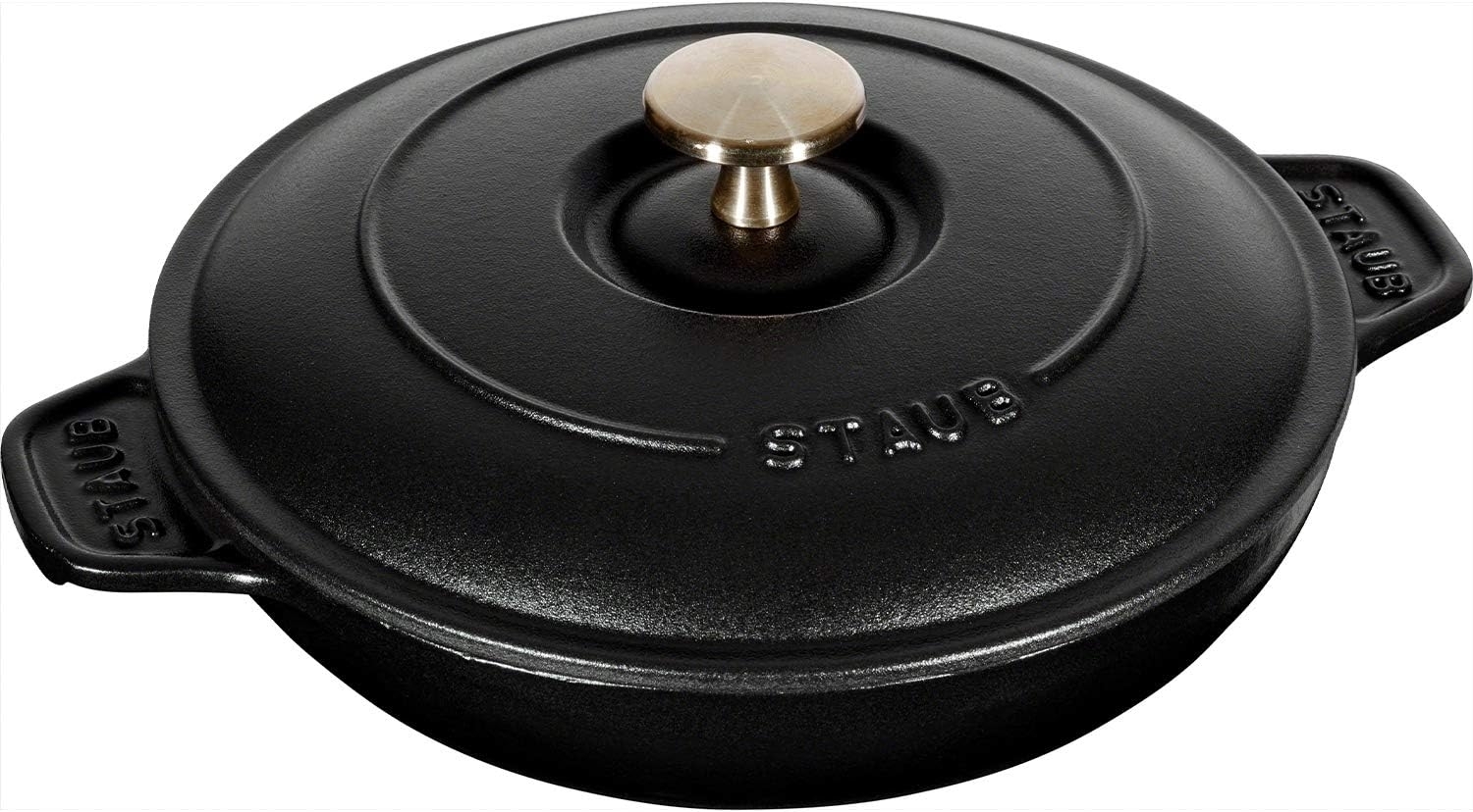 Staub Staub runder Gusseisen-Auflauf mit Deckel 20 cm 405095790 Bild 1