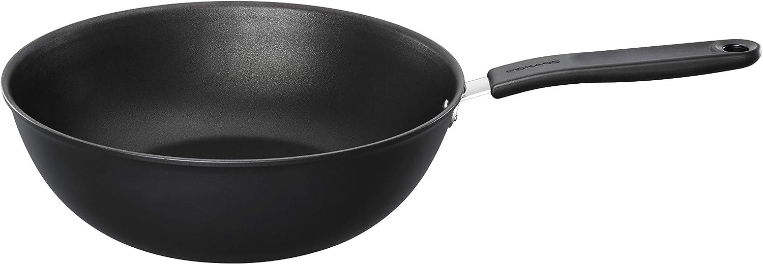 Fiskars Functional Form Wok, Wokpfanne, Pfanne, Stielwok, Aluminium, Ø 28 cm, 1027705 Bild 1