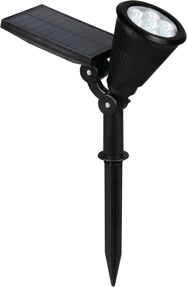 Schwenkbarer Solar Deko Gartenstrahler FESTIVAL mit RGB Farbwechsel, H: 36cm Bild 1