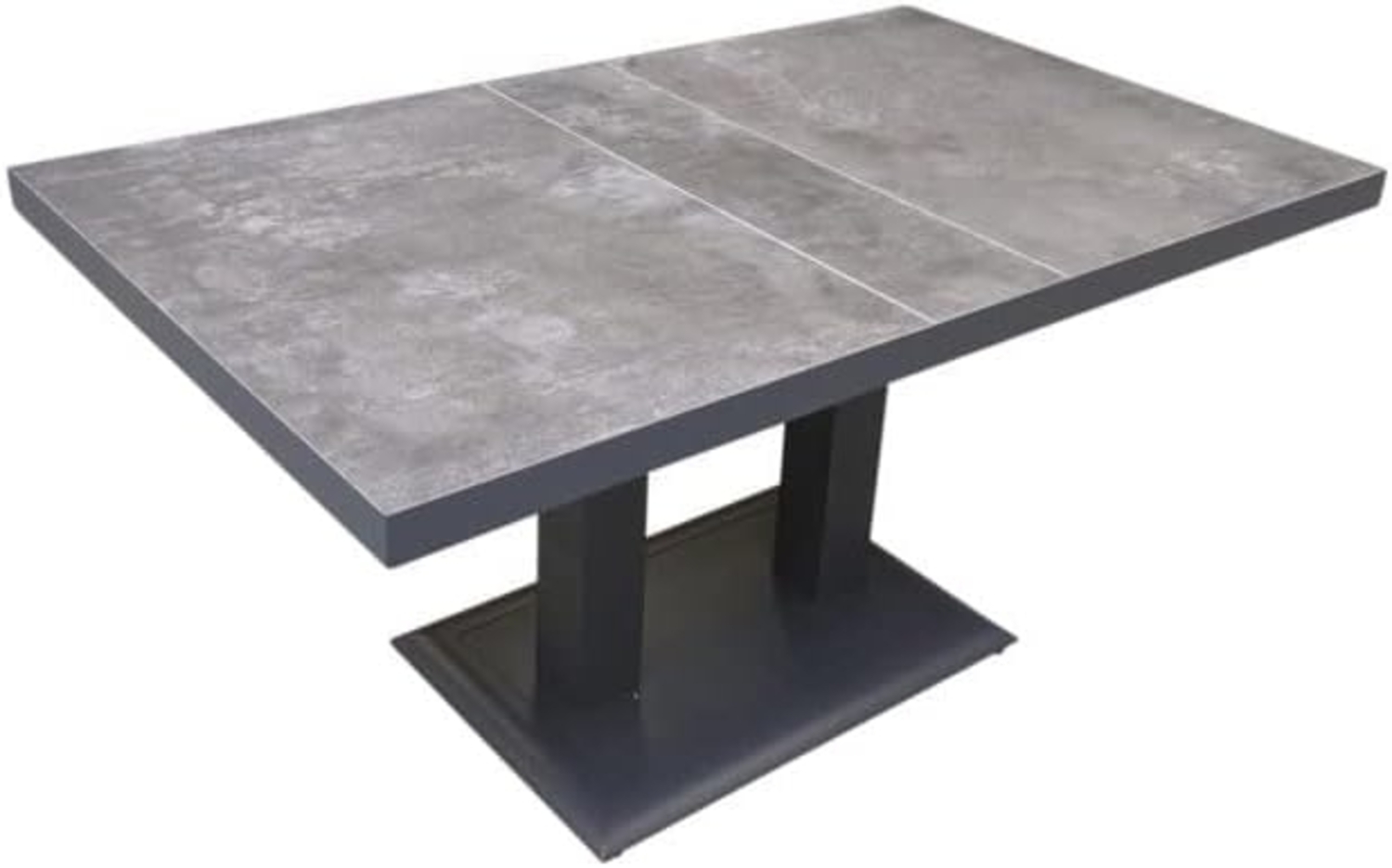 Höhenverstellbarer Gartentisch MURCIA NEGRO - 140 x 85 cm Bild 1