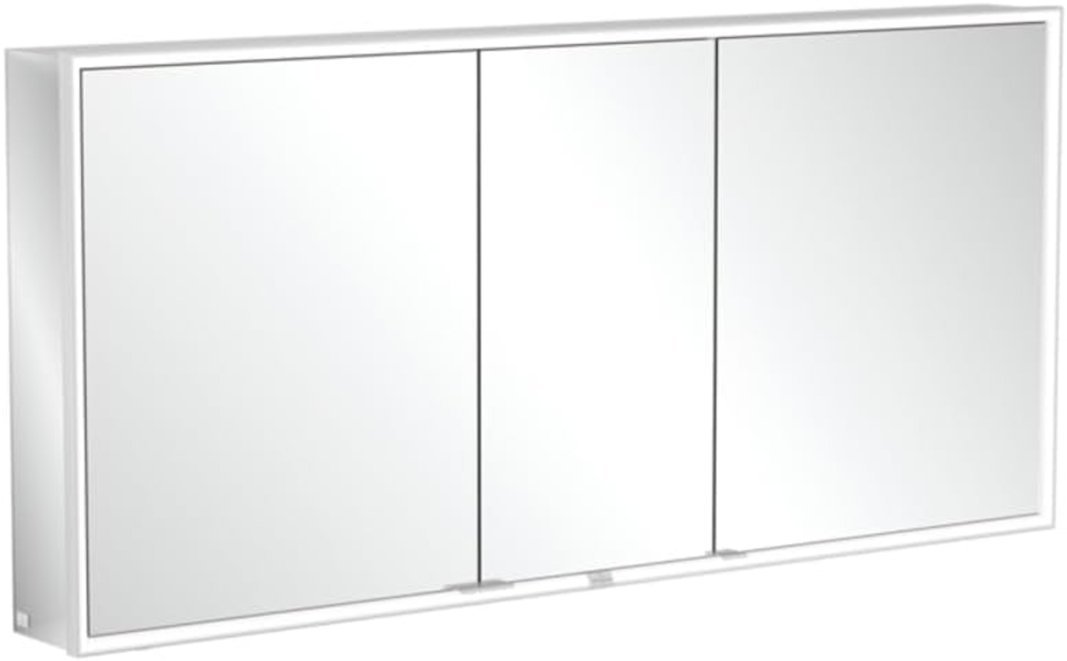 Villeroy & Boch My View Now, Spiegelschrank für Aufputz, mit Beleuchtung, 1600 x 750 x 168 mm, mit Sensordimmer, 3 Türen, A45516 - A4551600 Bild 1