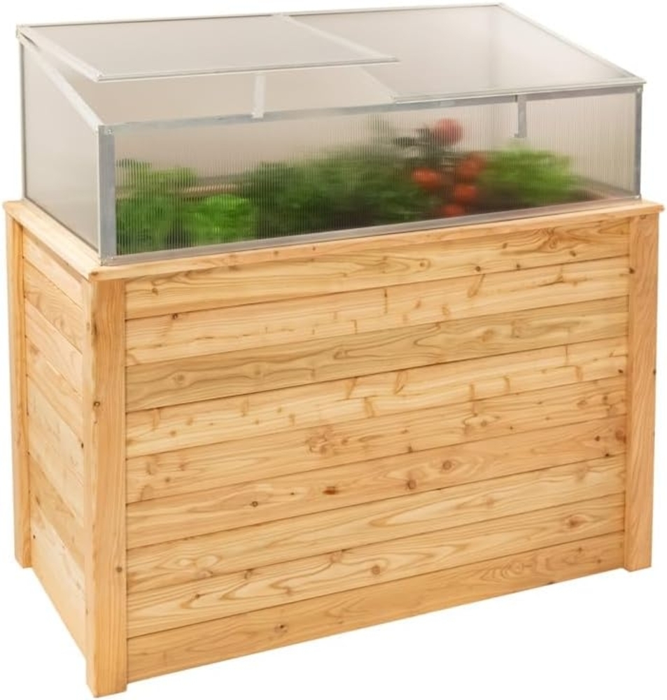 Westmann Klassik Plus 130 | Lärchenholz Hochbeet Bild 1