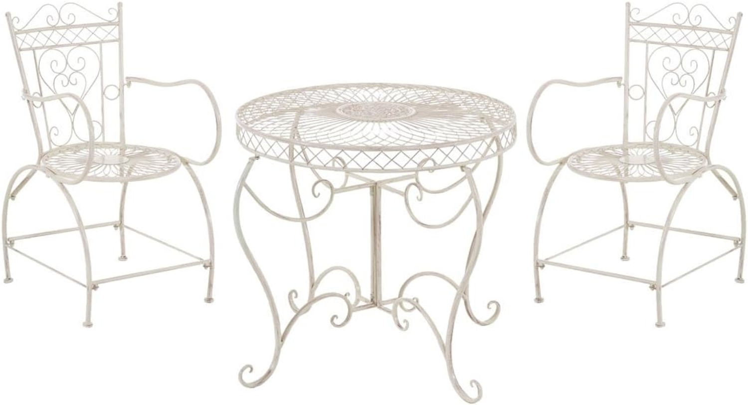 CLP Sitzgruppe Sheela,antik-creme Bild 1