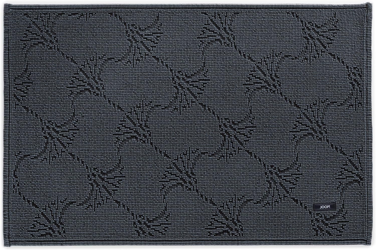 JOOP! Badteppich NEW CORNFLOWER 60x90 cm anthrazit Bild 1