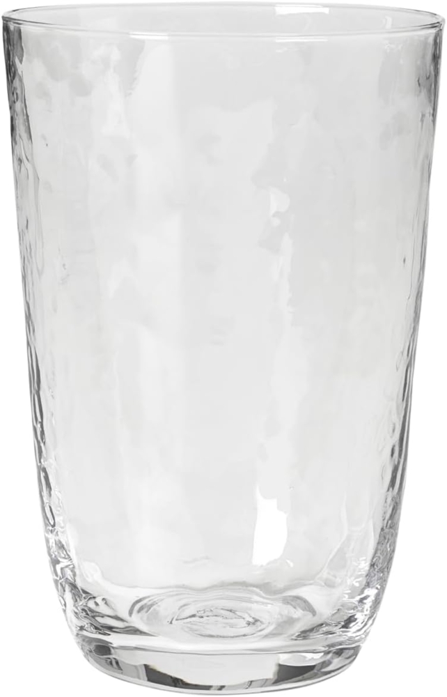 Broste Copenhagen HAMMERED Trinkglas 4tlg. klar 0,5 l Bild 1