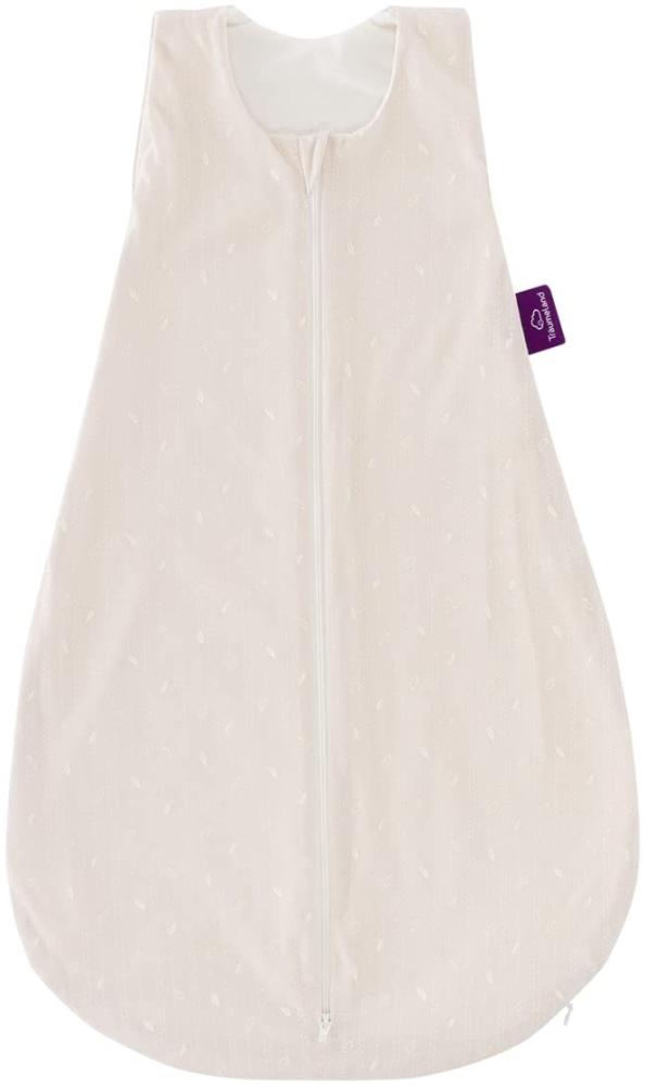 Träumeland GOTS Schlafsack LIEBMICH Blätter beige Größe 70 Bild 1