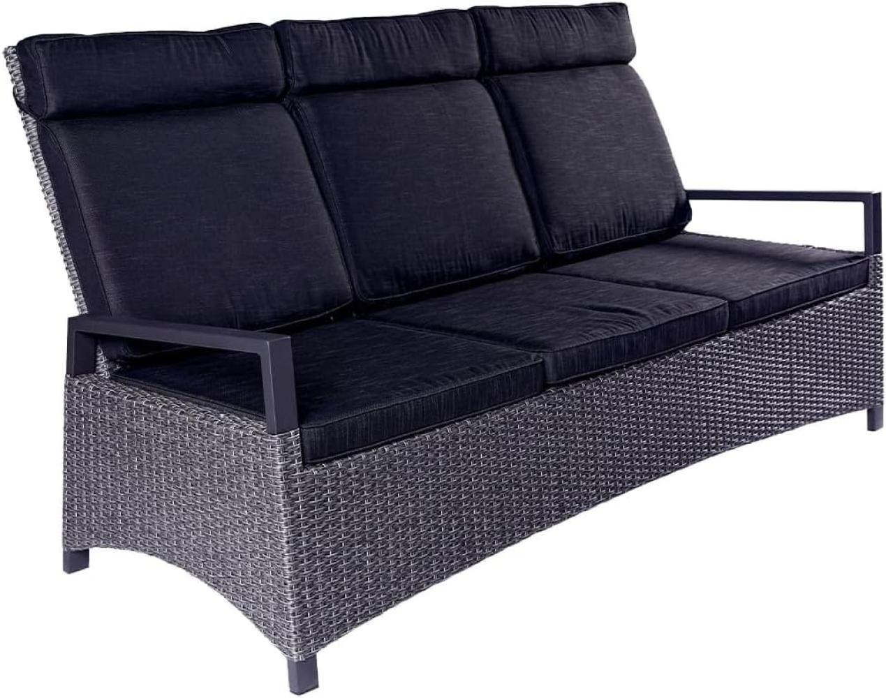 LC Garden Keramo Living 3er Sofa Dreisitzer Sofa grau-mix Bild 1