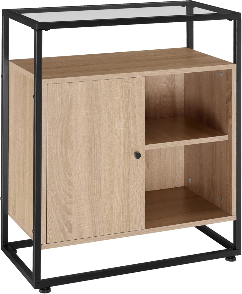 tectake Sideboard Kommode (Kommode, Montagematerial, Montageanleitung), Industrial Style Bild 1