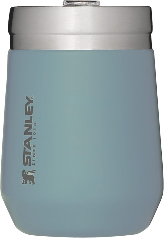 Stanley Go Everyday Tumbler 0.29L - Edelstahl Thermobecher für Wein, Cocktails, Kaffee, Tee - Hält Stundenlang Kalt/Heiß - BPA-Frei - Spülmaschinenfest - Shale Bild 1